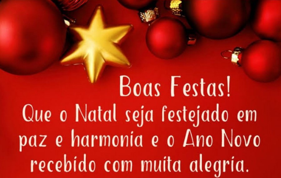 Feliz Natal e Feliz Ano Novo! 