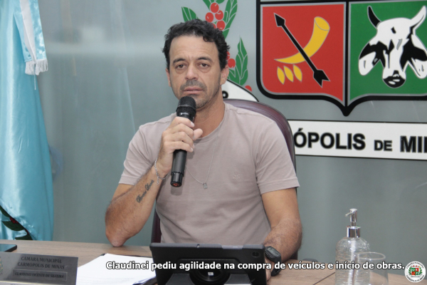 Presidente cita verbas de deputado e questiona sobre recursos parados na conta da Prefeitura