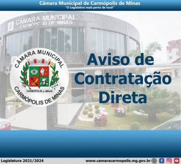 AVISO DE CONTRATAÇÃO DIRETA Nº 02/2024