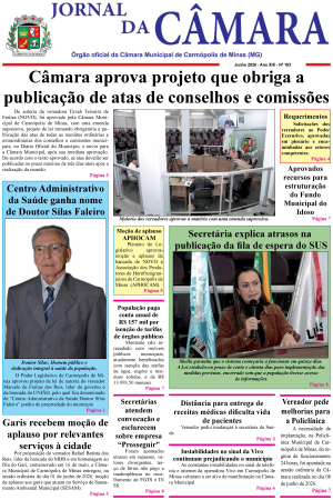 Jornal da Câmara - Junho/2026