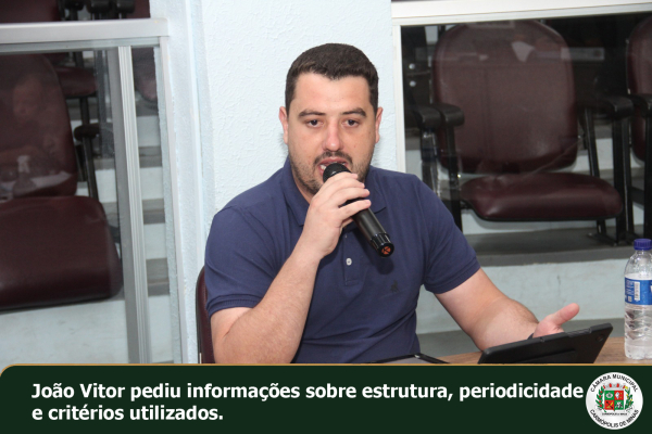 Vereador questiona sobre serviços de capina e limpeza de ruas