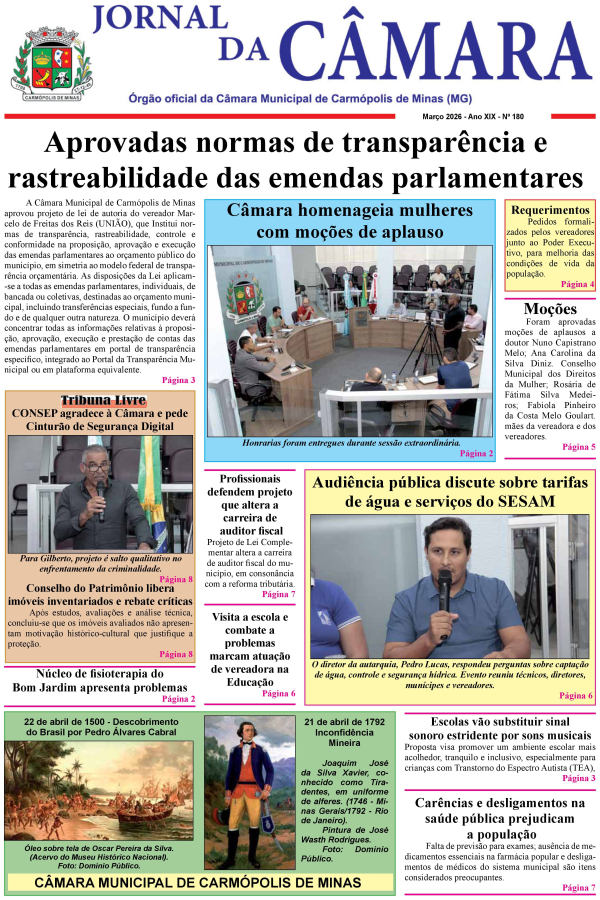 Jornal da Câmara - Março/2026