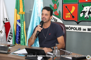 Com recurso na conta da Prefeitura, vereador pede pavimentação de rua no Japão Grande