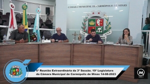 Transmissão Reunião Extraordinária (14/08/2023)