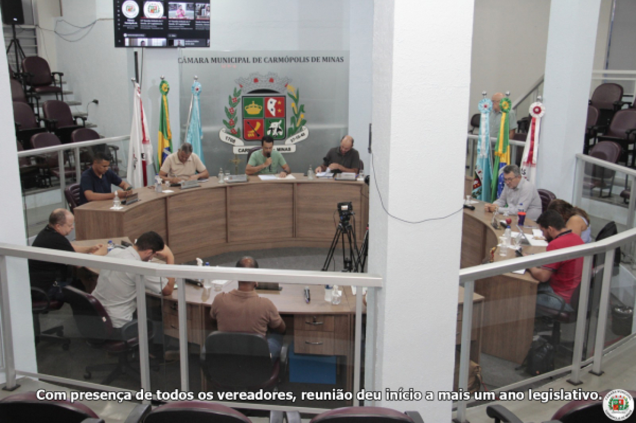 Câmara realiza primeira sessão ordinária de 2026